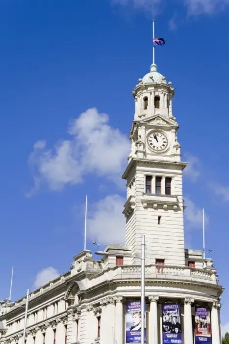 Framed Print : Town Hall, Central Business District, Auckland, North Island, New Zealand, Pacific Framed Print : Town Hall, Central Business District, Auckland, North Island, New Zealand, Pacific