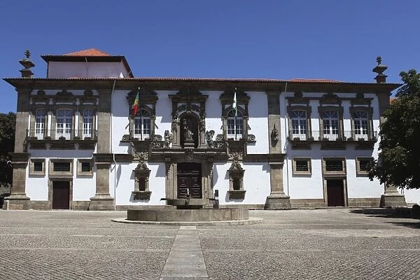The town hall and former Convent of Santa Clara, Old Town, UNESCO World Heritage Site