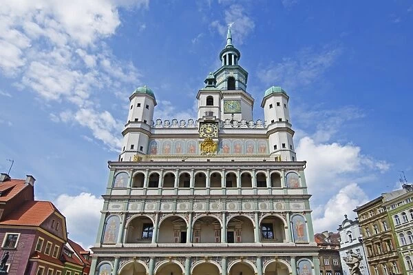 Town Hall, historic Old Town, Poznan, Poland, Europe