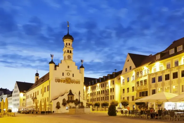 Framed Print : Town Hall, Kempten, Schwaben, Bavaria, Germany, Europe Framed Print : Town Hall, Kempten, Schwaben, Bavaria, Germany, Europe