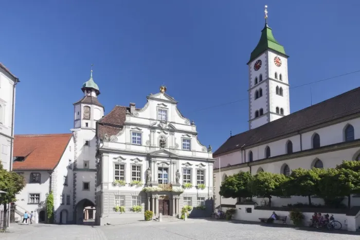 Framed Print : Town Hall, Market Square and St. Martin Church, Wangen, Upper Swabia, Baden Wurttemberg, Germany, Europe Framed Print : Town Hall, Market Square and St. Martin Church, Wangen, Upper Swabia, Baden Wurttemberg, Germany, Europe