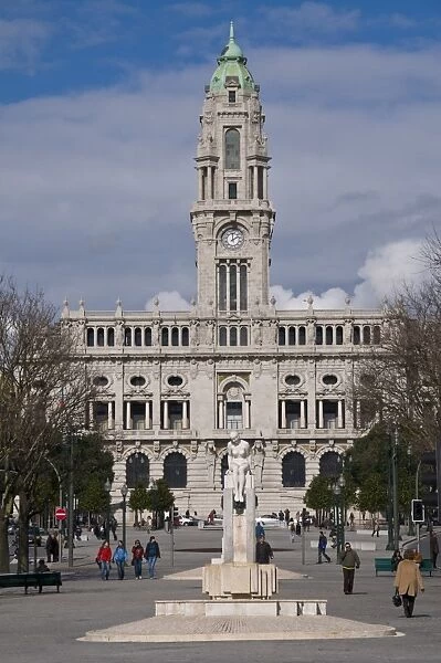 Town Hall, Oporto, UNESCO World Heritage Site, Portugal, Europe