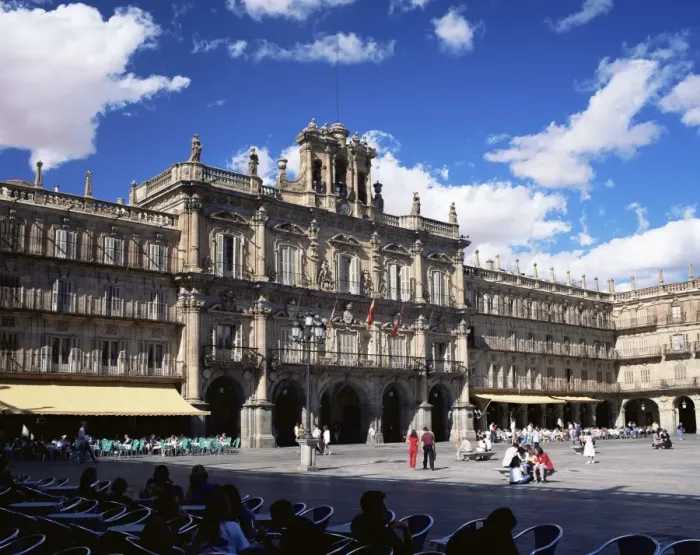 Framed Print : The Town Hall in the Plaza Mayor Framed Print : The Town Hall in the Plaza Mayor