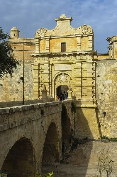 The town of Imdima (Mdina), Malta, Europe