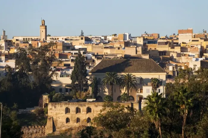 Framed Print : Town of Meknes, Morocco, North Africa, Africa Framed Print : Town of Meknes, Morocco, North Africa, Africa
