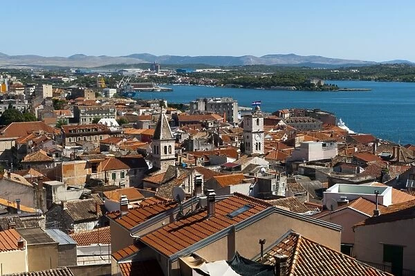Town of Sibenik, Dalmatia region, Croatia, Europe