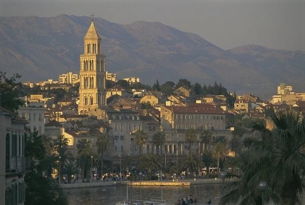 Town skyline, Split, Croatia, Europe