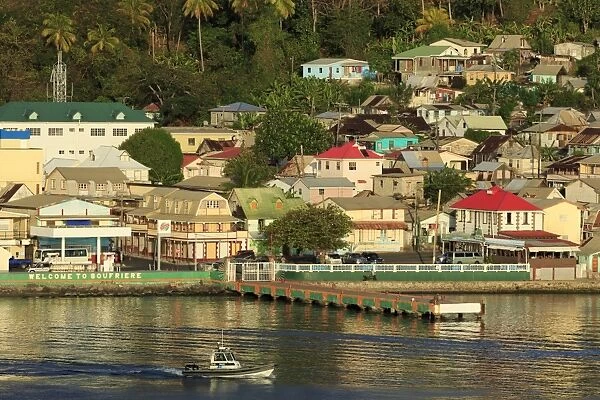 Town of Soufriere, St. Lucia, Windward Islands, West Indies, Caribbean, Central America