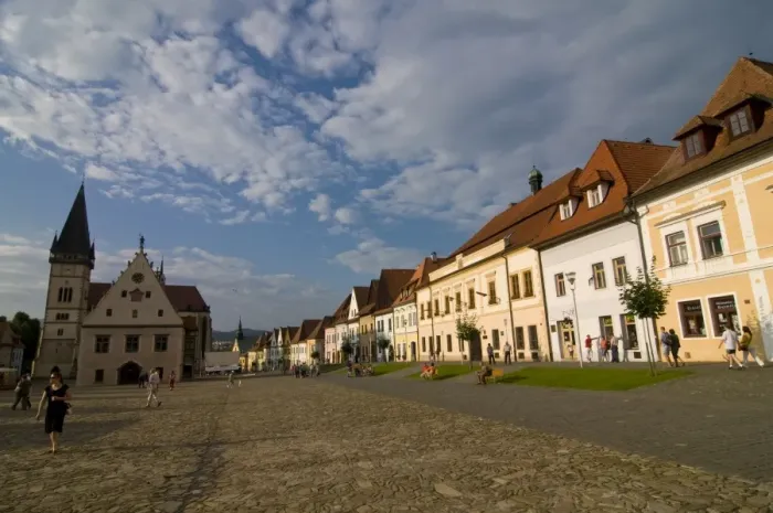Framed Print : Town square of Bardejov, UNESCO World Heritage Site, Slovakia, Europe Framed Print : Town square of Bardejov, UNESCO World Heritage Site, Slovakia, Europe