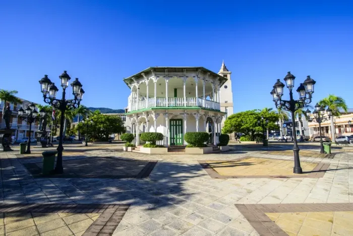 Framed Print : Town square of Puerto Plata, Dominican Republic, West Indies, Caribbean, Central America Framed Print : Town square of Puerto Plata, Dominican Republic, West Indies, Caribbean, Central America