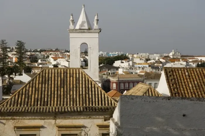 Framed Print : The town of Tavira, Algarve, Portugal, Europe Framed Print : The town of Tavira, Algarve, Portugal, Europe