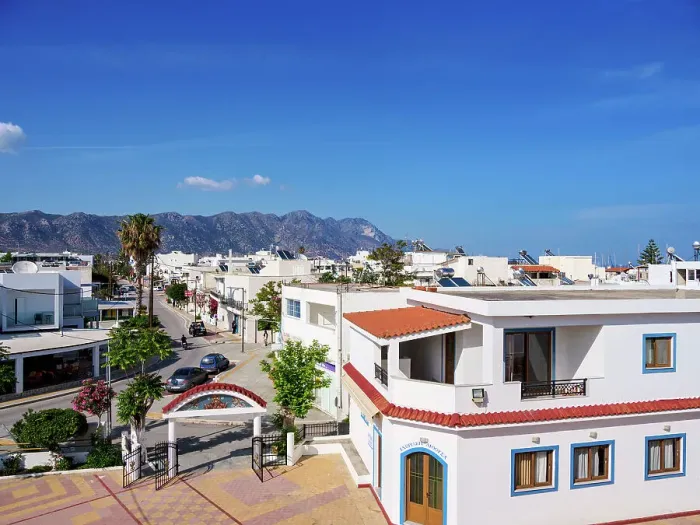 Framed Print : Townscape, elevated view, Kardamaina, Kos Island, Dodecanese, Greek Islands, Greece, Europe Framed Print : Townscape, elevated view, Kardamaina, Kos Island, Dodecanese, Greek Islands, Greece, Europe