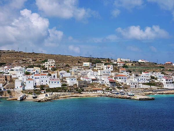 Townscape of Fri, Kasos Island, Dodecanese, Greek Islands, Greece, Europe