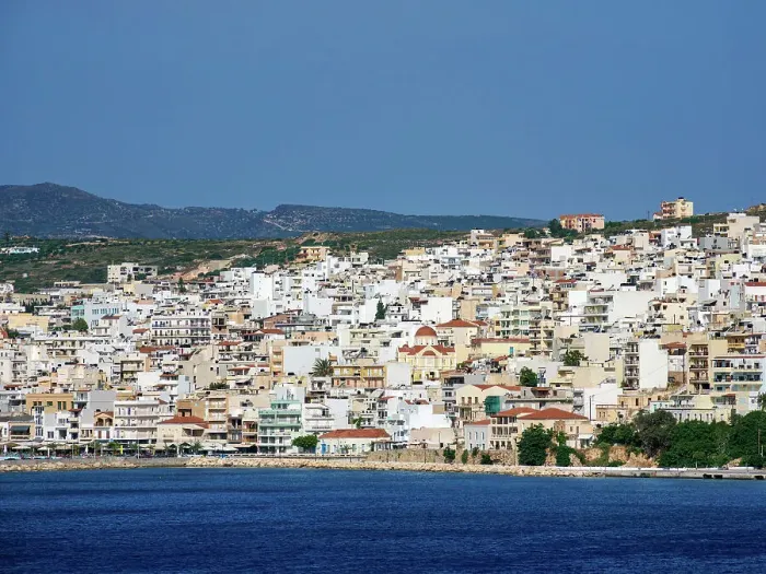 Framed Print : Townscape of Sitia, Lasithi Region, Crete, Greek Islands, Greece, Europe Framed Print : Townscape of Sitia, Lasithi Region, Crete, Greek Islands, Greece, Europe