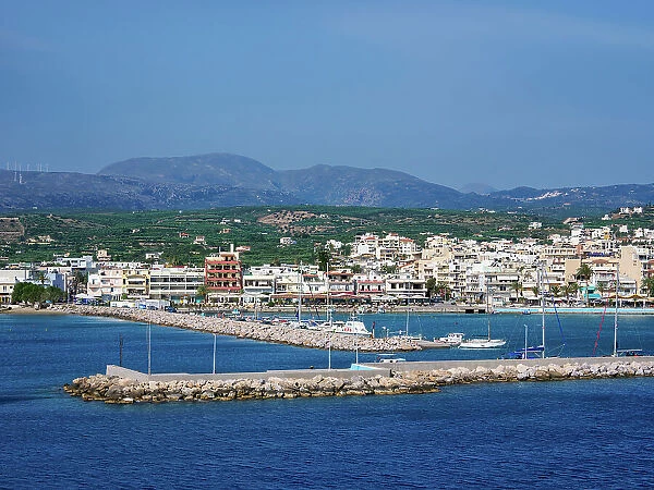 Townscape of Sitia, Lasithi Region, Crete, Greek Islands, Greece, Europe