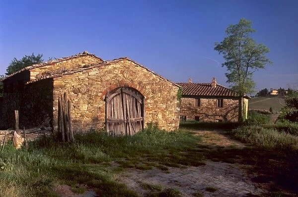 Traditional farm building near Panzano in Chianti