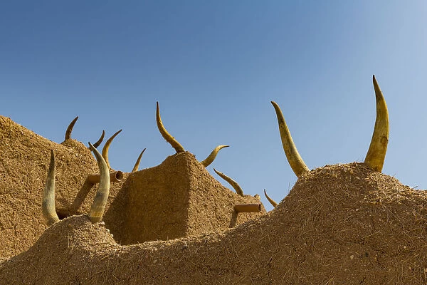 Traditional house, UNESCO World Heritage Site, Agadez, Niger, West Africa, Africa