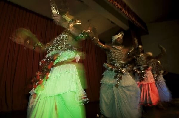 Traditional Kandyan dancers performing