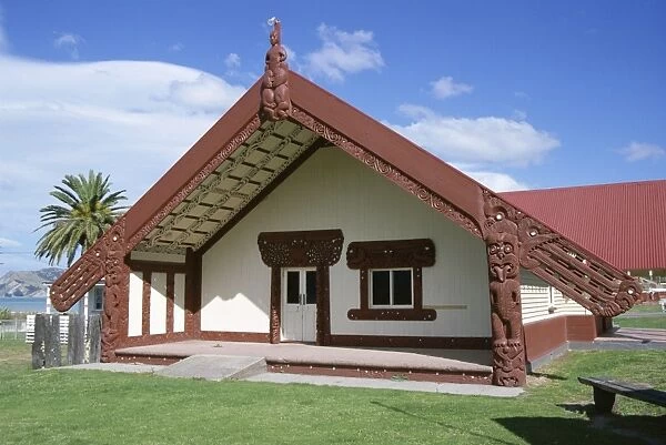 Traditional Maori religious centre