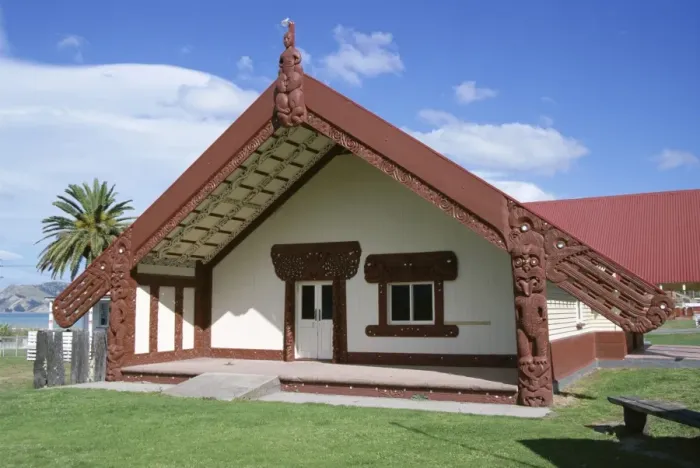 Framed Print : Traditional Maori religious centre Framed Print : Traditional Maori religious centre