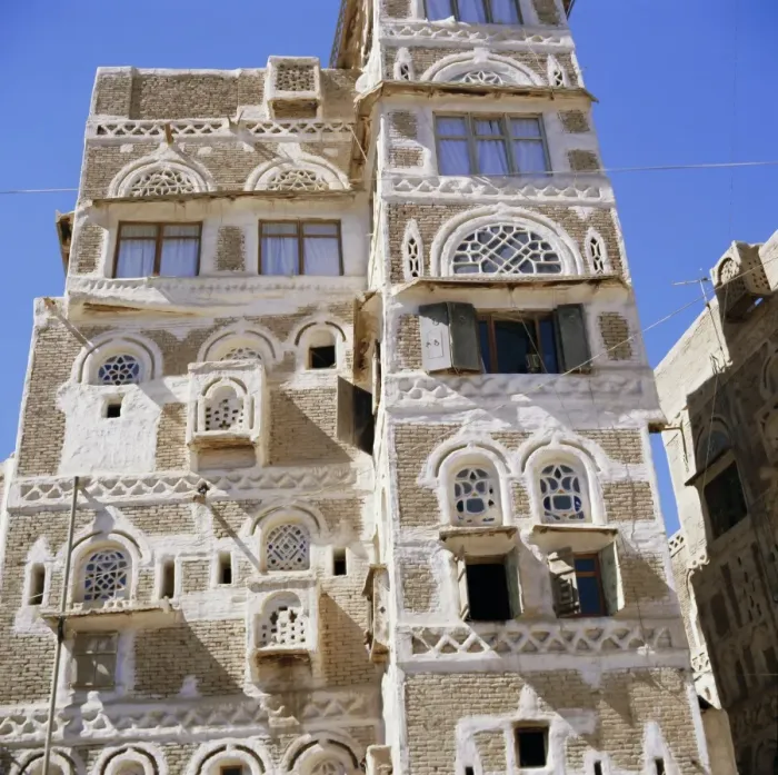Framed Print : Traditional multi-storey house in Sanaa Framed Print : Traditional multi-storey house in Sanaa