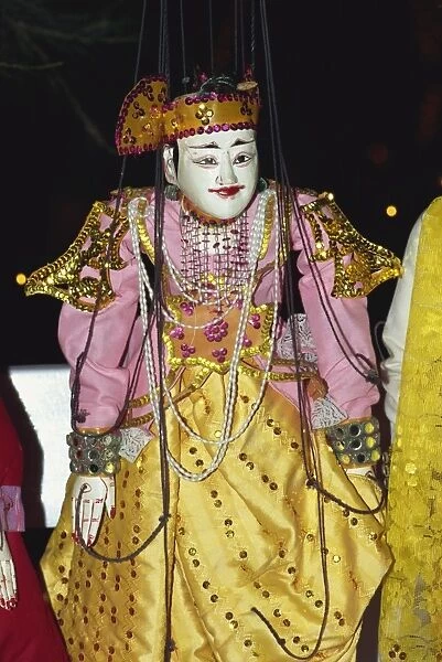 Traditional puppet, Mandalay, Myanmar (Burma), Asia