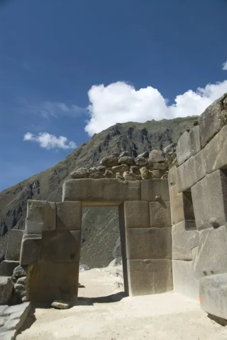 Framed Print : Traditional stone entrance doorway at the Inca ruins of Ollantaytambo, The Sacred Valley Framed Print : Traditional stone entrance doorway at the Inca ruins of Ollantaytambo, The Sacred Valley
