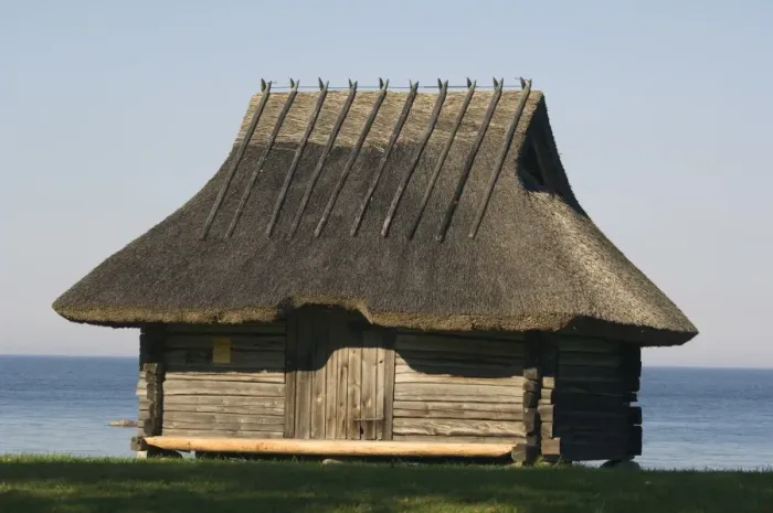 Framed Print : Traditional thatched roof farmhouse, National Open Air Museum, Rocca Al Mar Framed Print : Traditional thatched roof farmhouse, National Open Air Museum, Rocca Al Mar
