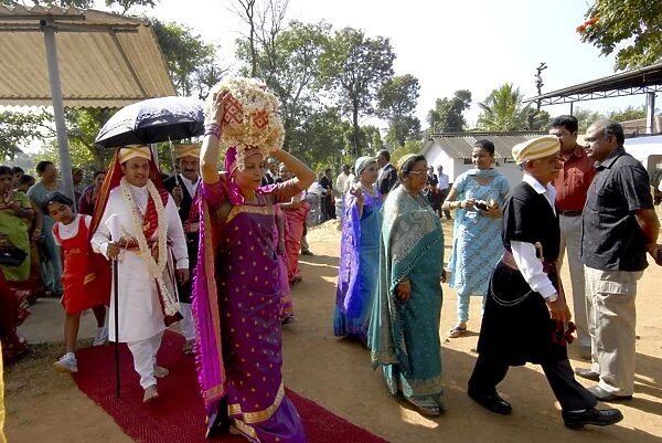 Traditional wedding, Coorg, Karnataka, India, Asia