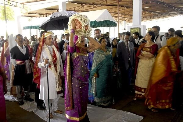 Traditional wedding, Coorg, Karnataka, India, Asia