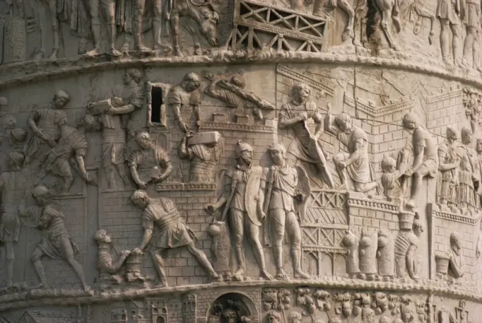 Framed Print : Detail of Trajans Column Framed Print : Detail of Trajans Column