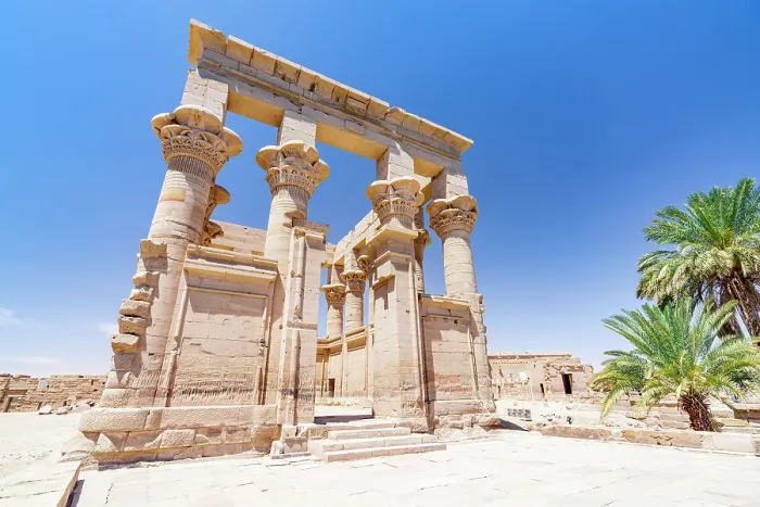 Framed Print : Trajan's Kiosk, Temple of Philae, Aswan, Egypt Framed Print : Trajan's Kiosk, Temple of Philae, Aswan, Egypt