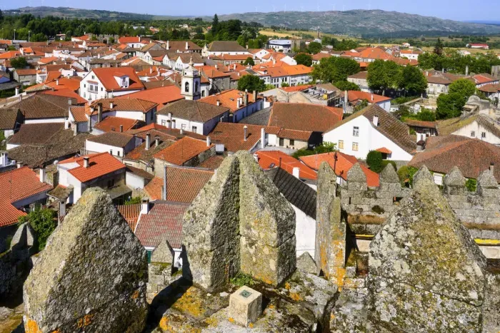 Framed Print : Trancoso old town viewed from the castle ramparts, Trancoso, Serra da Estrela, Centro, Portugal, Europe Framed Print : Trancoso old town viewed from the castle ramparts, Trancoso, Serra da Estrela, Centro, Portugal, Europe