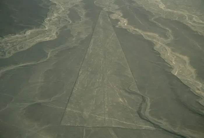 Framed Print : Trapezoid, Nazca Lines (Nasca Lines) Framed Print : Trapezoid, Nazca Lines (Nasca Lines)