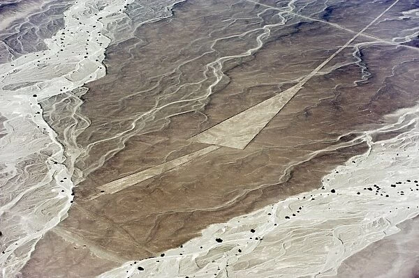 Trapezoids, Lines and Geoglyphs of Nasca, UNESCO World Heritage Site, Peru, South America