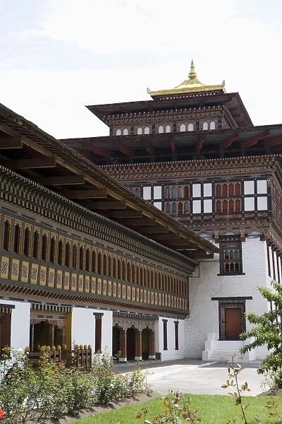 Trashi Chhoe Dzong, Thimphu, Bhutan, Asia