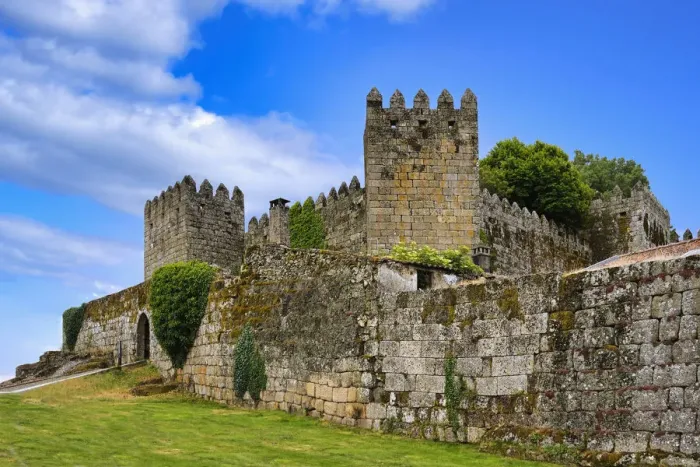 Framed Print : Treasons Gate and ramparts, Trancoso Castle, Serra da Estrela, Centro, Portugal, Europe Framed Print : Treasons Gate and ramparts, Trancoso Castle, Serra da Estrela, Centro, Portugal, Europe
