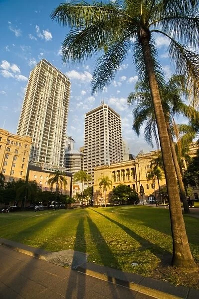 Treasury Casino Building in Brisbane city centre, Brisbane, Queensland, Australia, Pacific