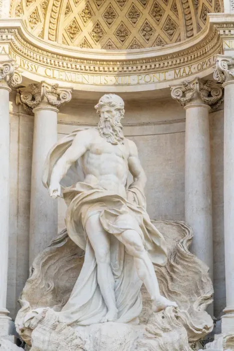 Framed Print : Trevi Fountain, Oceanus statue, Rome, Lazio, Italy, Europe Framed Print : Trevi Fountain, Oceanus statue, Rome, Lazio, Italy, Europe