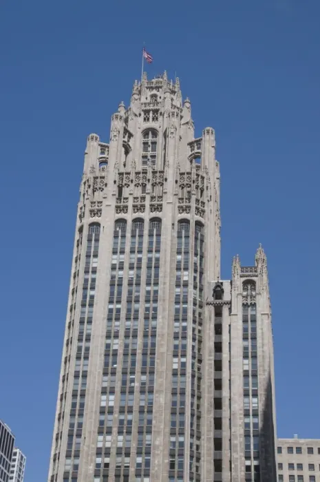 Framed Print : The Tribune Tower Building, Chicago, Illinois, United States of America, North America Framed Print : The Tribune Tower Building, Chicago, Illinois, United States of America, North America