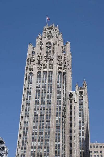 The Tribune Tower Building, Chicago, Illinois, United States of America, North America