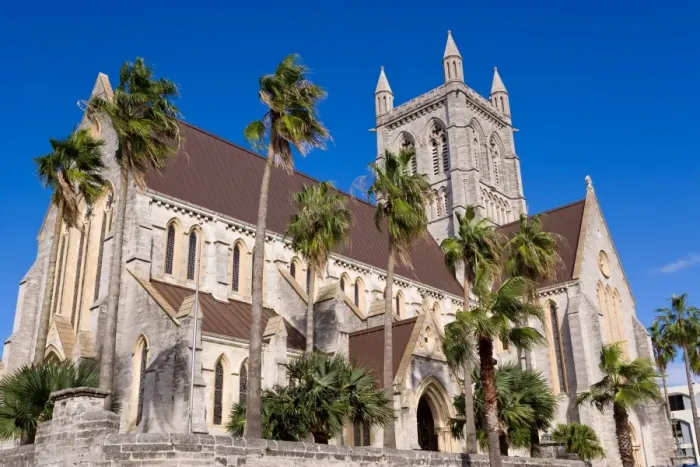 Framed Print : Trinity Cathedral, Anglican Cathedral dating from 1894, Hamilton, Bermuda, Central America Framed Print : Trinity Cathedral, Anglican Cathedral dating from 1894, Hamilton, Bermuda, Central America