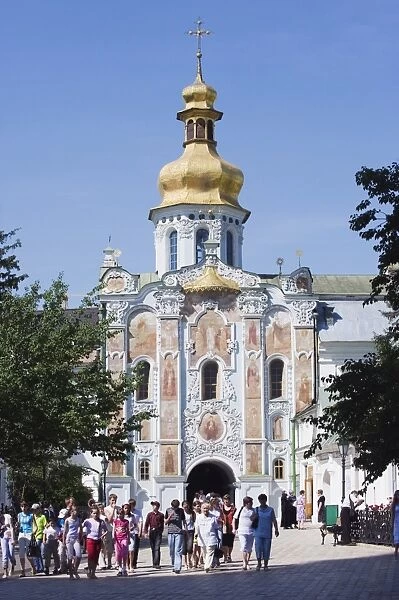 Trinity Gate church, The Lavra, UNESCO World Heritage Site, Kiev, Ukraine, Europe