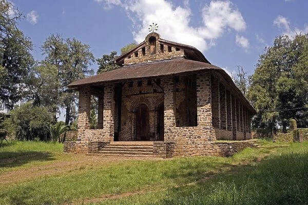 Trinity of the Mount of Light, UNESCO World Hetitage Site, Debre Berhan Selassie Church