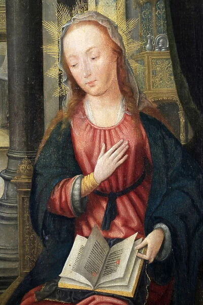 Triptych of The Annunciation. Jean Bellegambe, Hermitage Museum, St