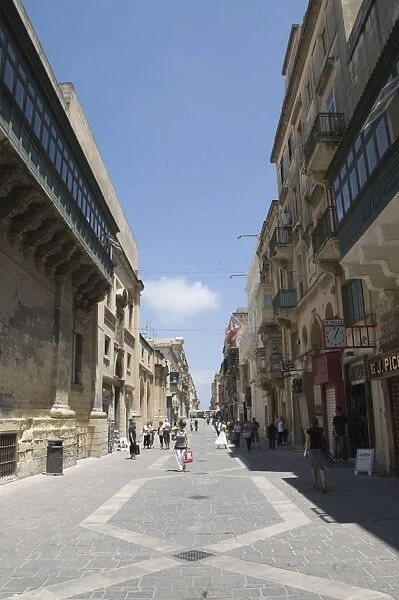 Triq Ir-Repubblika (Republic Street), Valletta, Malta, Europe