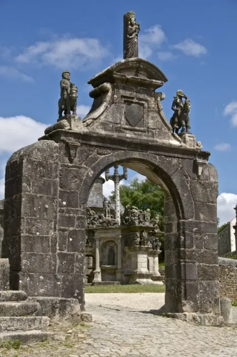Framed Print : Triumphal Arch dating from between 1581 and 1588, Guimiliau parish enclosure, Finistere, Brittany, France, Europe Framed Print : Triumphal Arch dating from between 1581 and 1588, Guimiliau parish enclosure, Finistere, Brittany, France, Europe