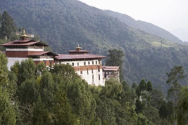 Trongsa Dzong, Trongsa, Bhutan, Asia