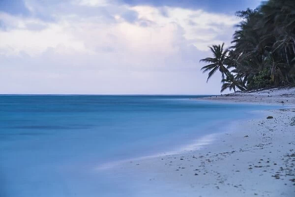 Tropical beach, Rarotonga, Cook Islands, South Pacific, Pacific