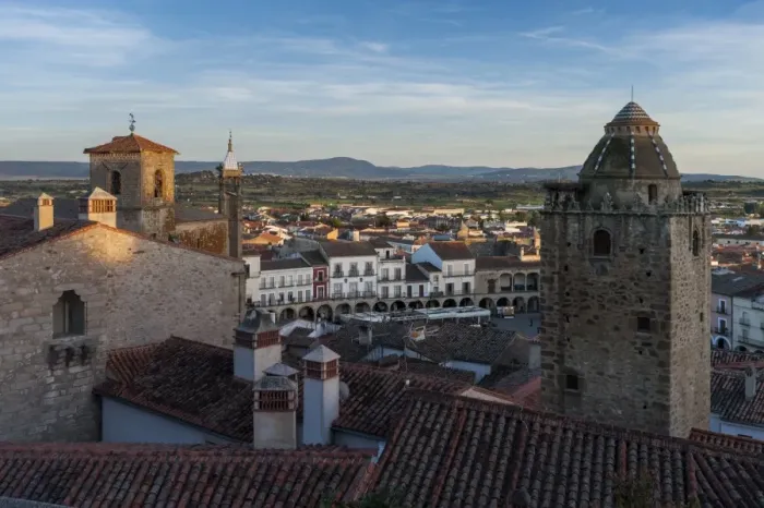 Framed Print : Trujillo, Caceres, Extremadura, Spain, Europe